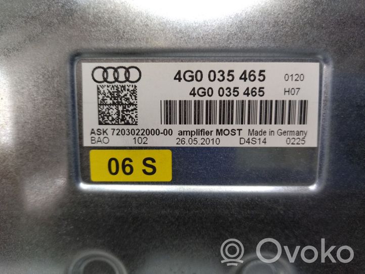 Audi A7 S7 4G Звукоусилитель 4G0035465