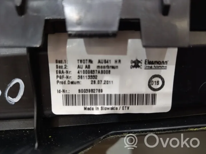 Audi A8 S8 D4 4H Takaoven verhoilu 4H0868068