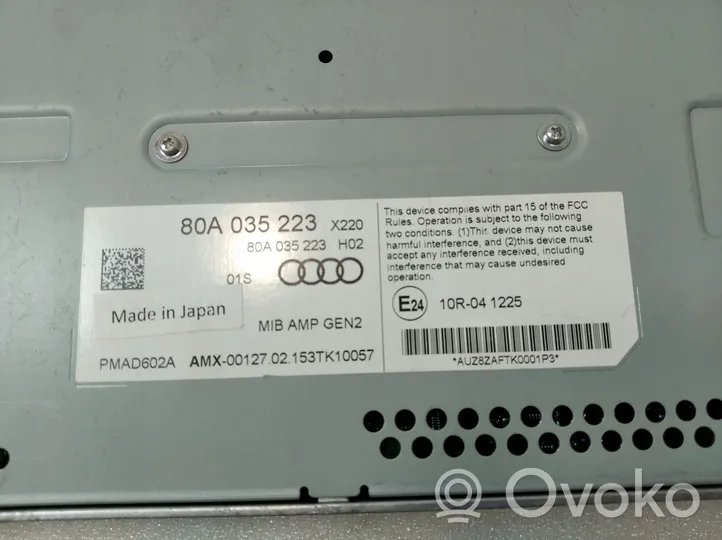 Audi Q5 SQ5 Wzmacniacz audio 80A035223