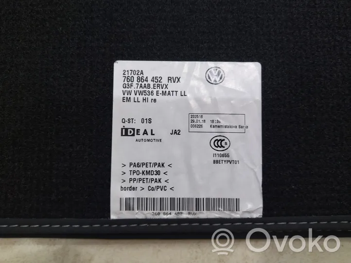 Volkswagen Touareg III Car floor mat set 760864452