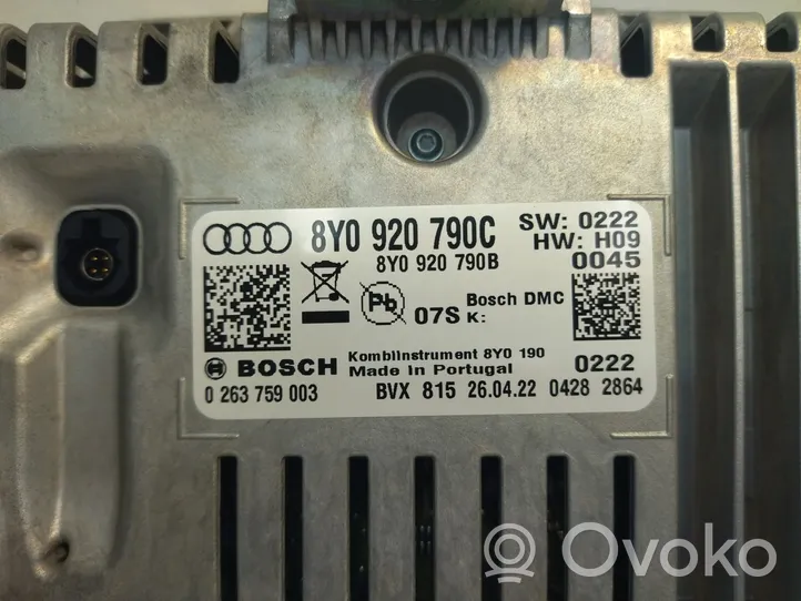 Audi A3 8Y Nopeusmittari (mittaristo) 8Y0920790C