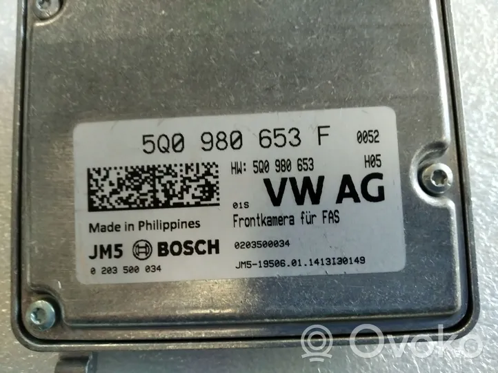 Volkswagen Golf VII Kamera szyby przedniej / czołowej 5Q0980653F