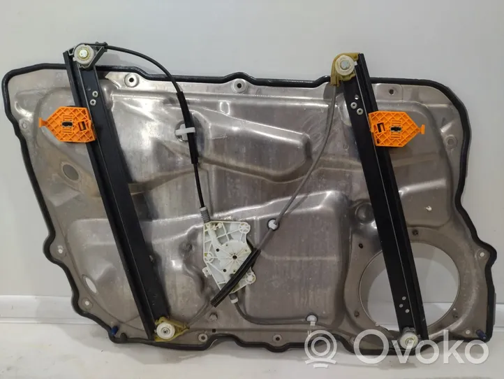 Audi A8 S8 D3 4E Mechanizm podnoszenia szyby przedniej bez silnika 4E0837850B