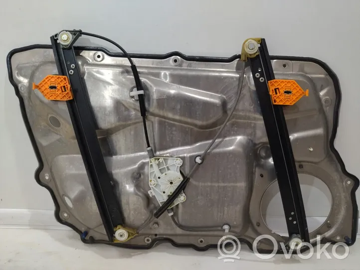 Audi A8 S8 D3 4E Mechanizm podnoszenia szyby przedniej bez silnika 4E0837850B