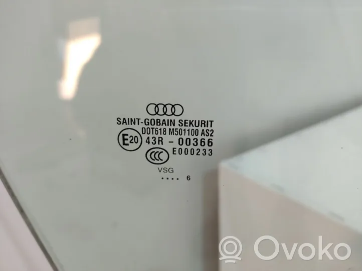 Audi A8 S8 D3 4E Etuoven ikkunalasi, neliovinen malli 4E0845231A