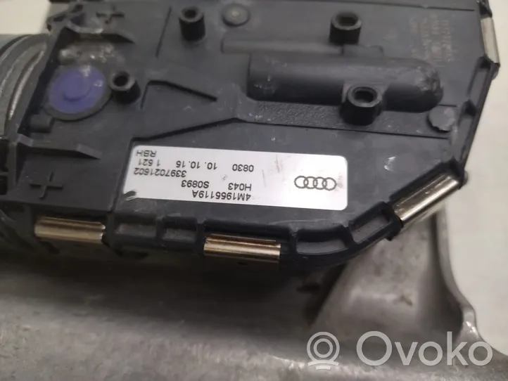 Audi Q7 4M Tringlerie et moteur d'essuie-glace avant 4M0955023B