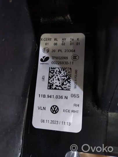 Volkswagen ID.4 Etu-/Ajovalo 11B941036N