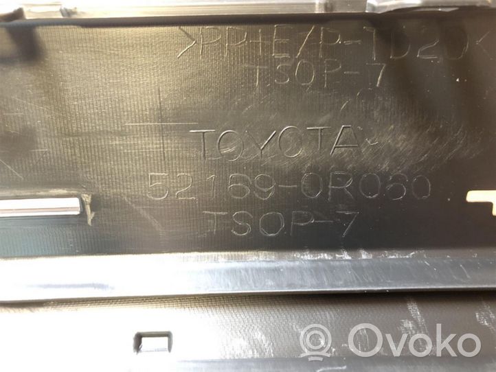 Toyota RAV 4 (XA40) Rivestimento della parte inferiore del paraurti posteriore 521690R070