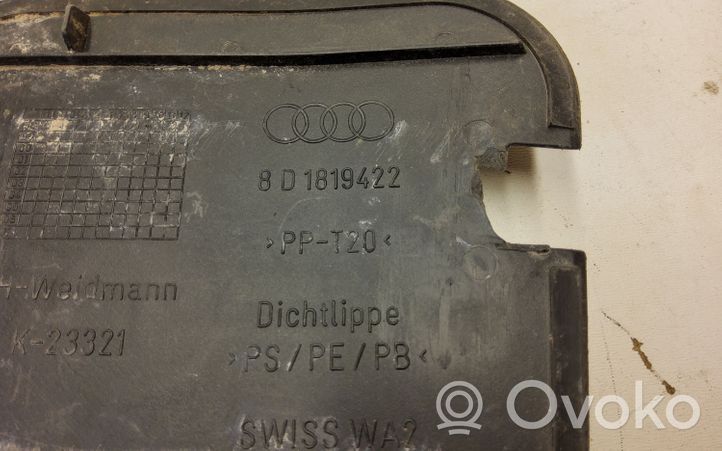 Audi A4 S4 B5 8D Coperchio/tappo della scatola vassoio della batteria 8D1819422