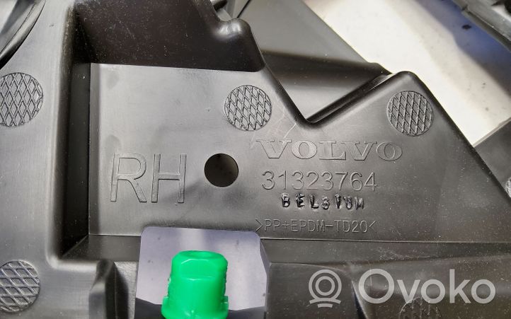 Volvo XC60 Uchwyt / Mocowanie zderzaka tylnego 31323764