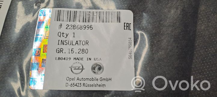 Opel Mokka X Joint en caoutchouc de porte arrière 22868995