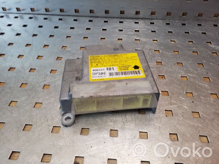 Mitsubishi Grandis Oro pagalvių valdymo blokas MN141401