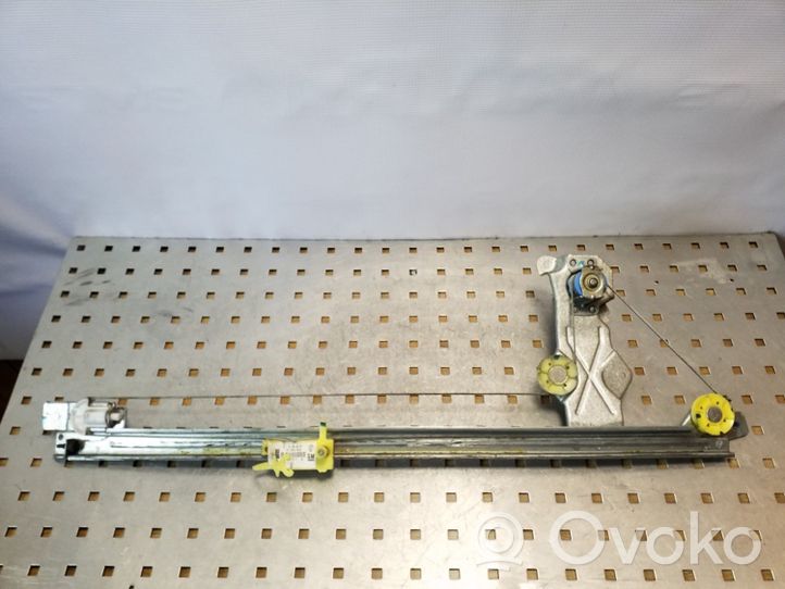 Opel Vivaro Front door manual window regulator 91165695F