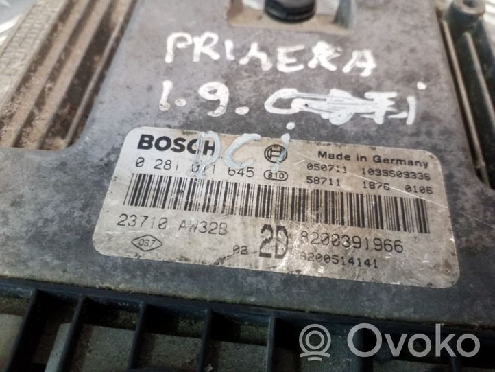 Nissan Primera Variklio valdymo blokas 0281011645