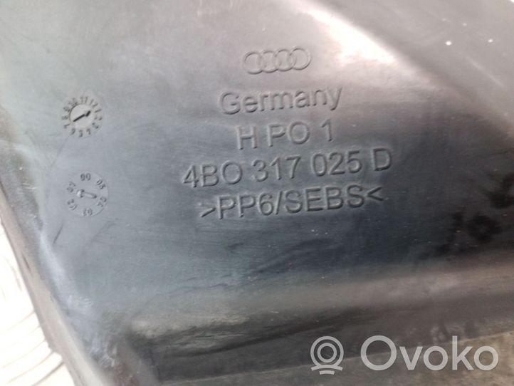 Audi A6 S6 C5 4B Prowadnica powietrza intercoolera 4B0317025D