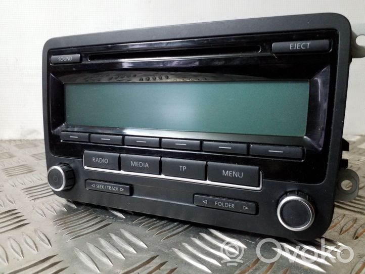 Volkswagen Touran II Panel / Radioodtwarzacz CD/DVD/GPS 1K0035186AA