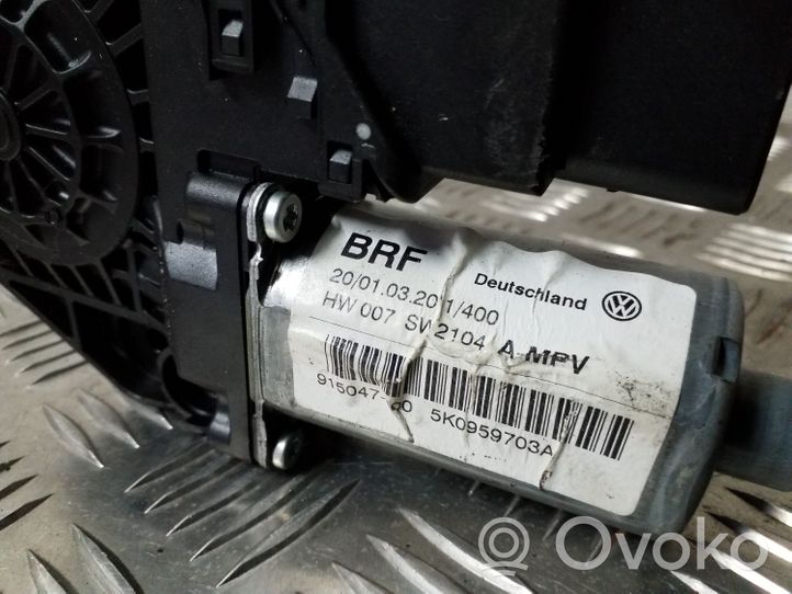 Volkswagen Touran II Galinis varikliukas langų pakėlėjo 5K0959703A