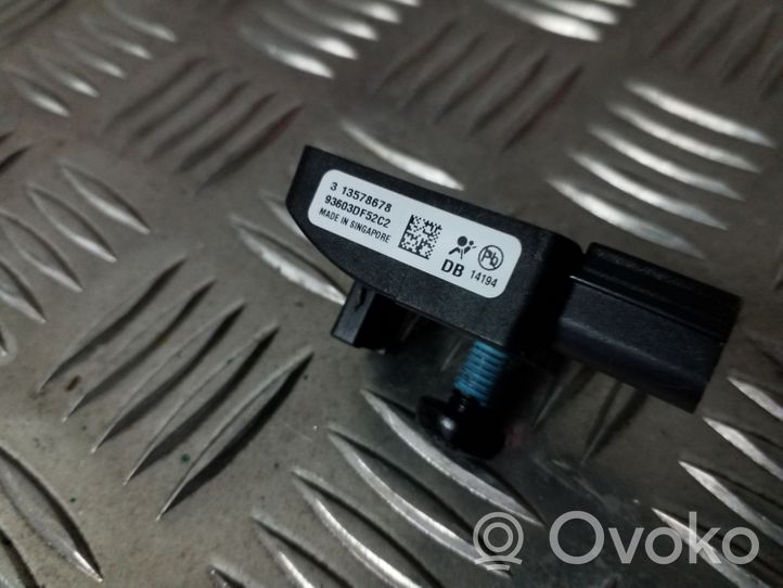 Opel Mokka Sensor impacto/accidente para activar Airbag 13578678