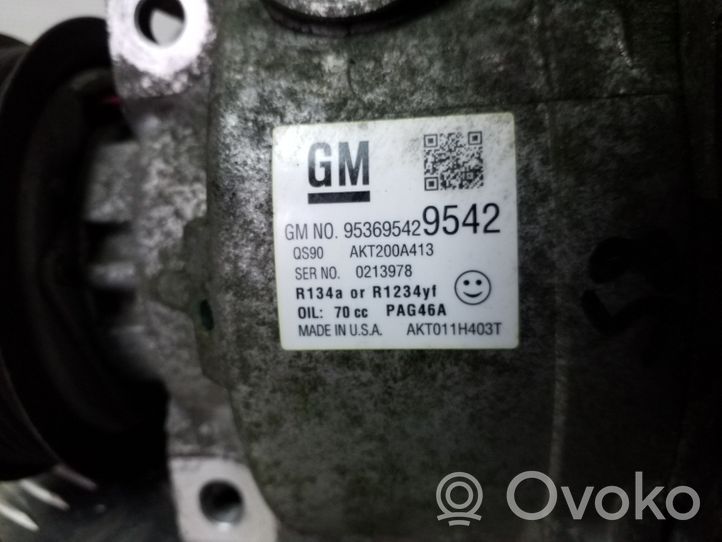 Opel Mokka Oro kondicionieriaus kompresorius (siurblys) 95369542