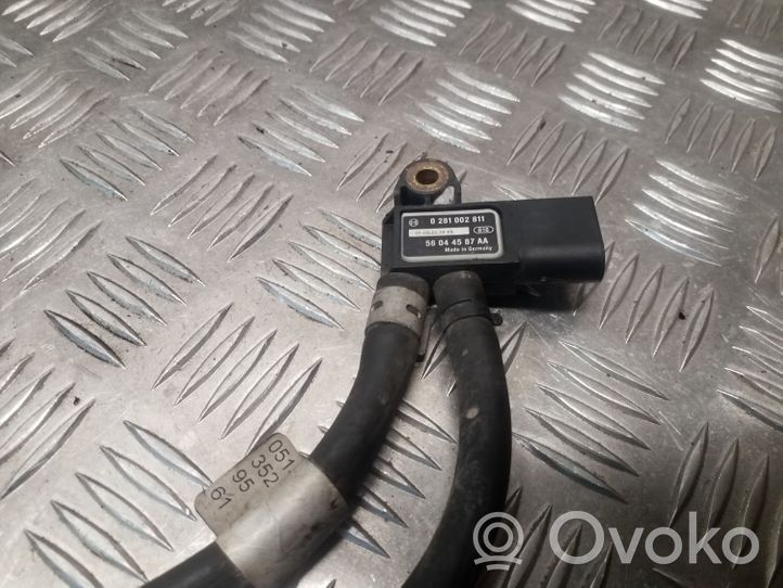 Dodge Nitro Sensore di pressione dei gas di scarico 0281002811