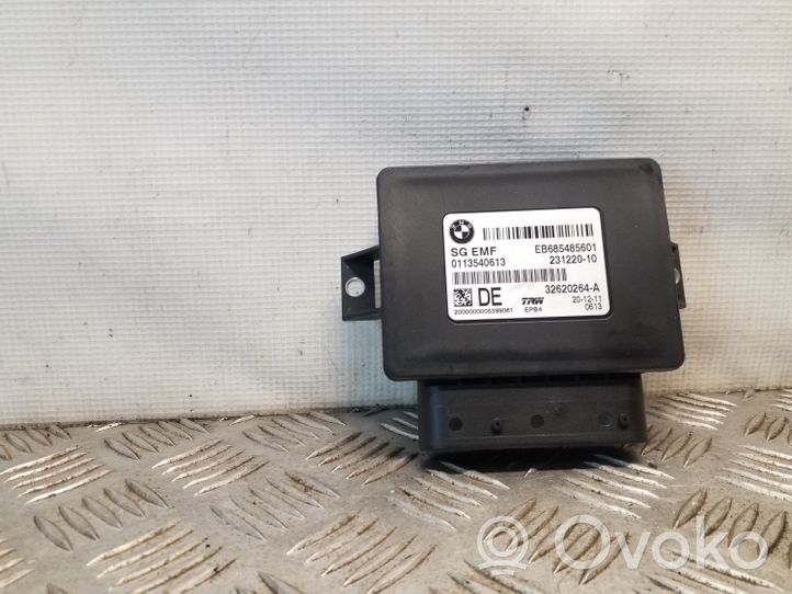 BMW 5 F10 F11 Moduł / Sterownik hamulca postojowego EMF 32620264