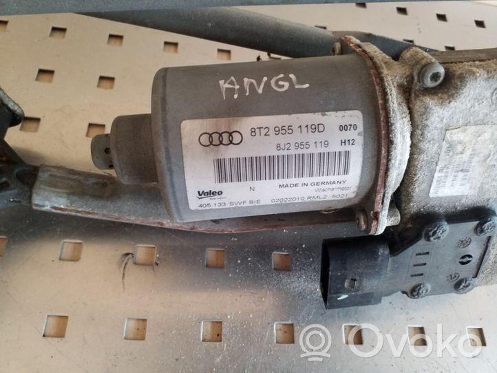 Audi A5 8T 8F Valytuvų mechanizmas (trapecija) 8T2955119D