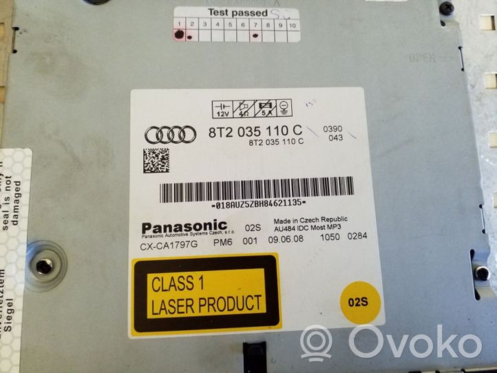 Audi A5 8T 8F Zmieniarka płyt CD/DVD 8T2035110C