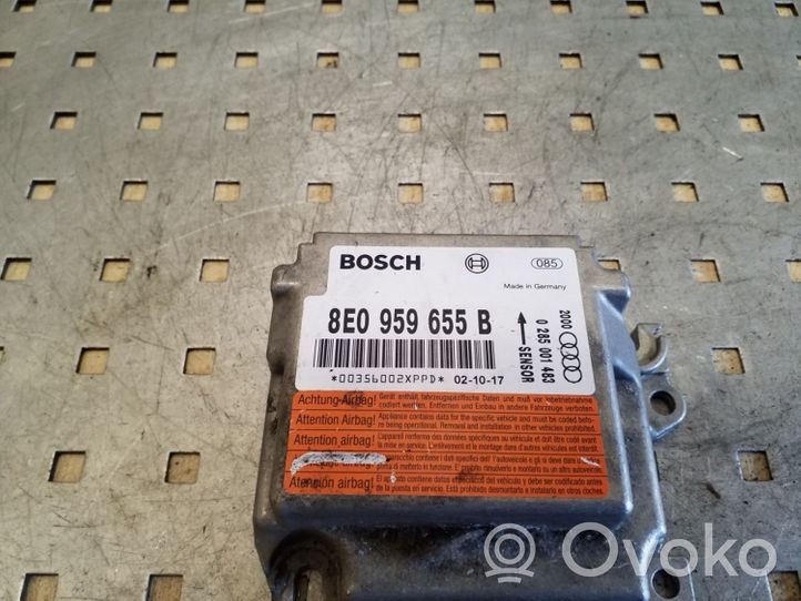 Audi A4 S4 B6 8E 8H Oro pagalvių valdymo blokas 8E0959655B