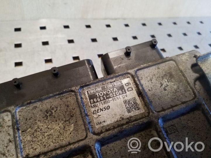 Toyota Auris 150 Calculateur moteur ECU 8966102D91