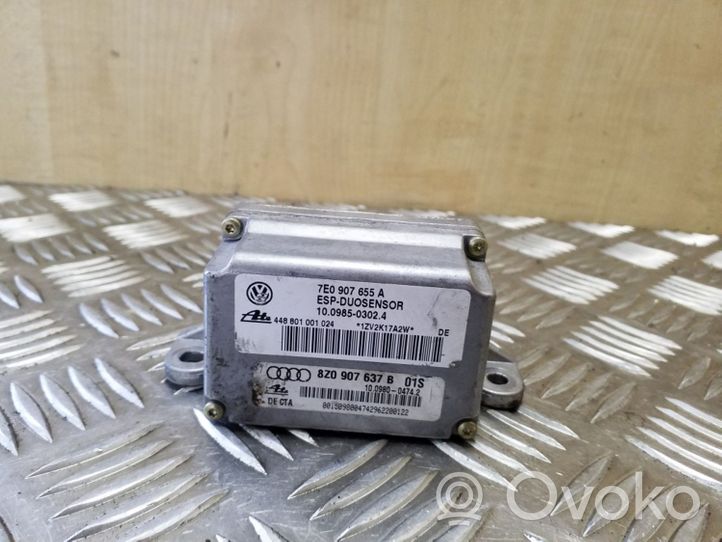 Audi A2 ESP Drehratensensor Querbeschleunigungssensor 8Z0907637B