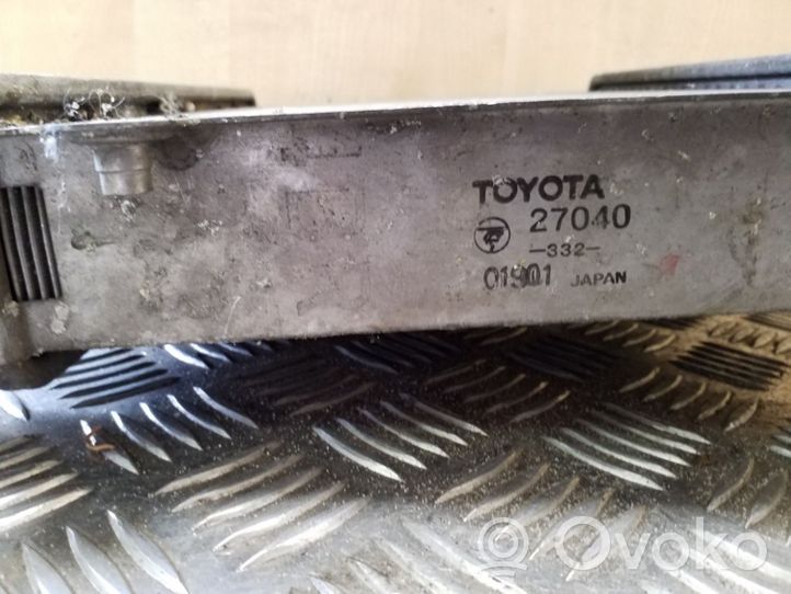 Toyota RAV 4 (XA20) Chłodnica powietrza doładowującego / Intercooler 27040332