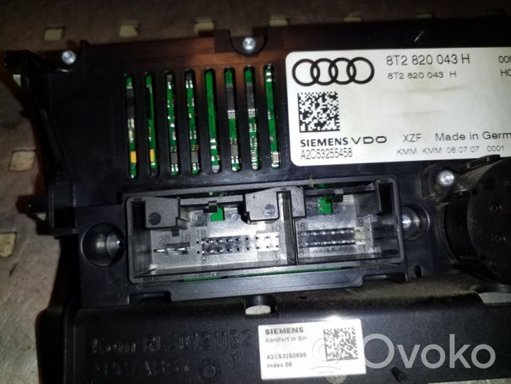 Audi A5 8T 8F Interrupteur ventilateur 8T2820043H