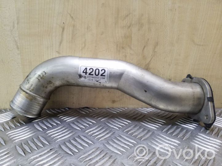 Opel Antara Intercooler hose/pipe 22744202