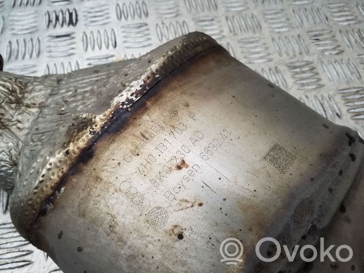 Audi A8 S8 D4 4H Filtr cząstek stałych Katalizator / FAP / DPF 4H0131703P