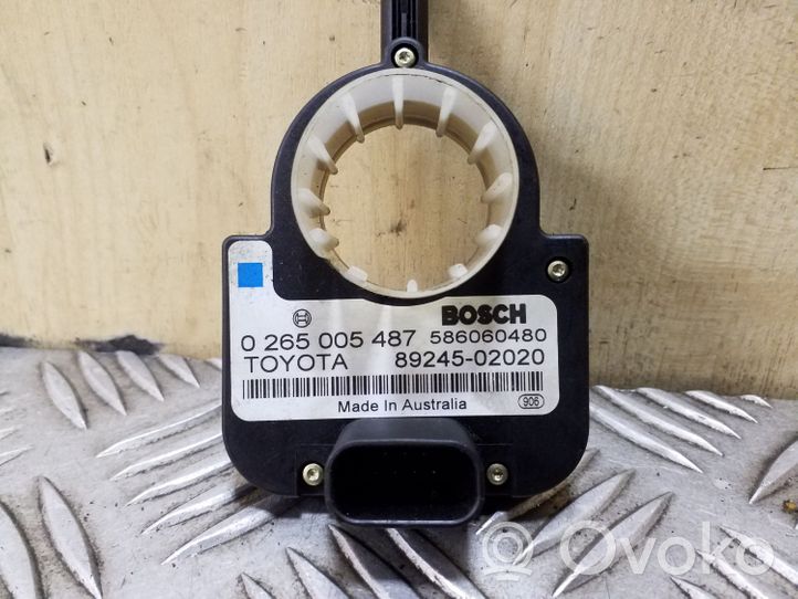 Toyota Corolla Verso E121 Ohjauspyörän kulma-anturi 0265005487