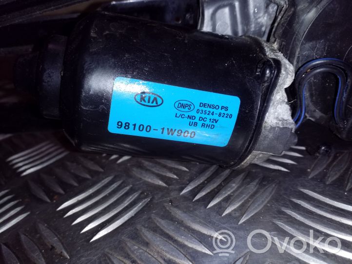 KIA Rio Etupyyhkimen vivusto ja moottori 981001W900