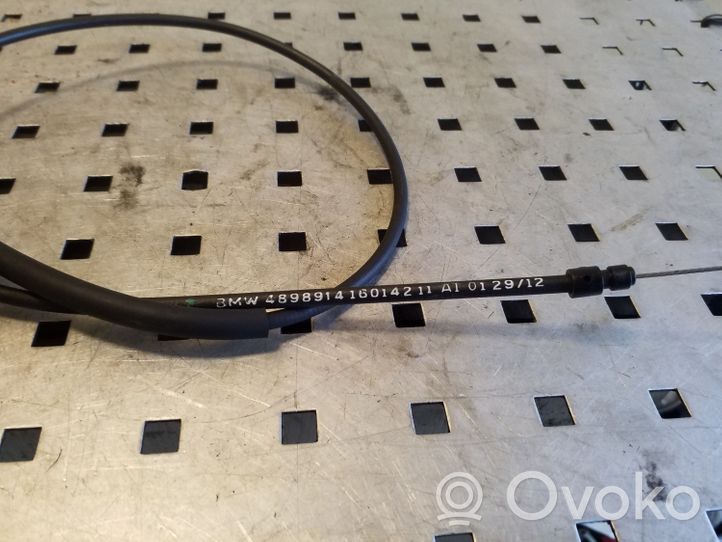 BMW 3 F30 F35 F31 Cavo di rilascio vano motore/cofano 16014211