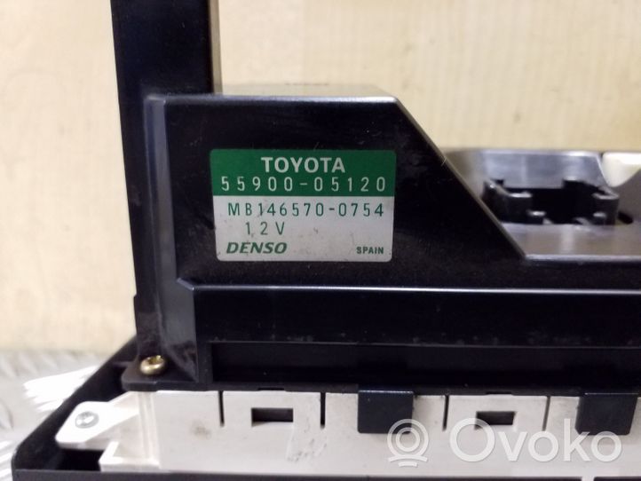 Toyota Avensis T250 Unité de contrôle climatique 5590005120