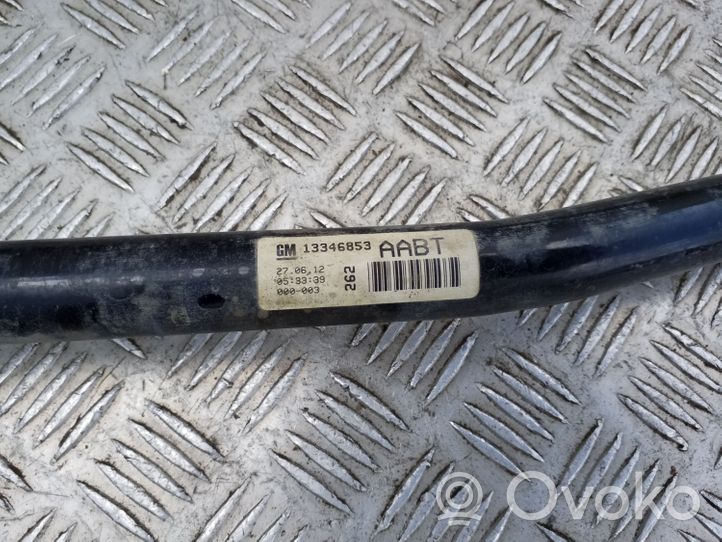 Opel Astra J Barra stabilizzatrice anteriore/barra antirollio 13346853