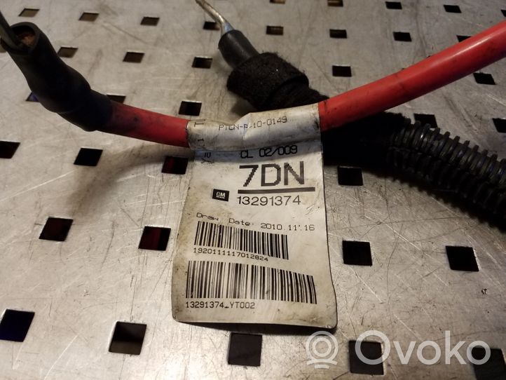 Opel Zafira C Cable positivo (batería) 13291374