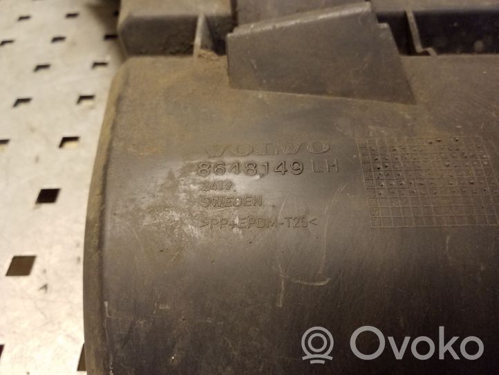 Volvo XC70 Uchwyt / Mocowanie zderzaka tylnego 8648149