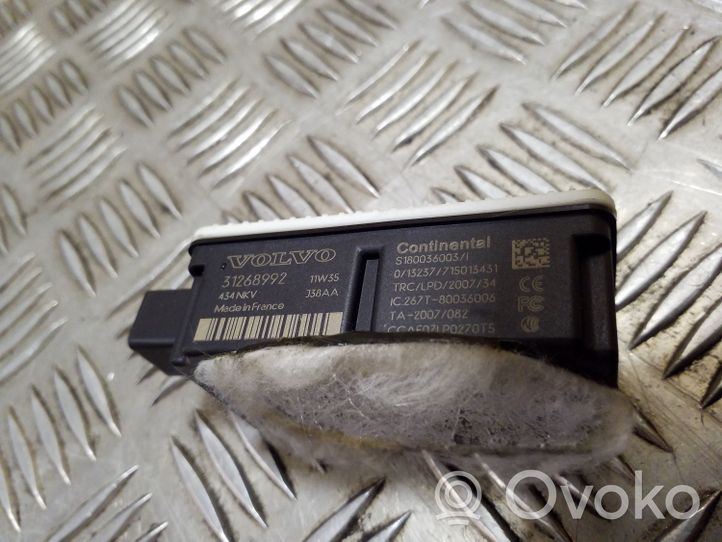 Volvo S60 Door central lock control unit/module 31268992