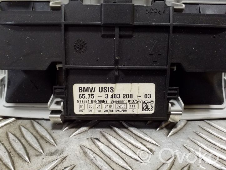 BMW X3 E83 Autres dispositifs 65753403208