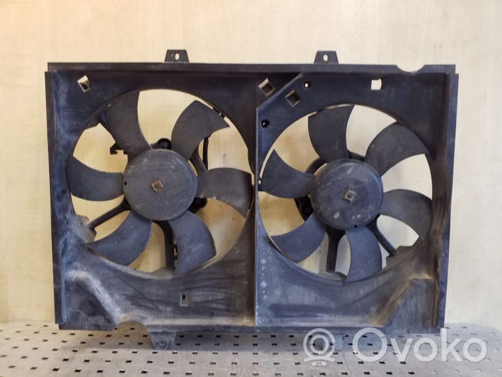 Opel Frontera B Radiator cooling fan shroud 