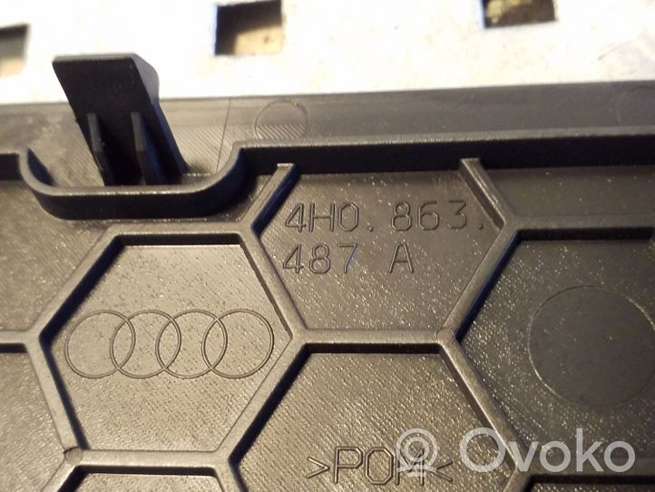 Audi A8 S8 D4 4H Parcel shelf speaker trim grill 4H0863487A