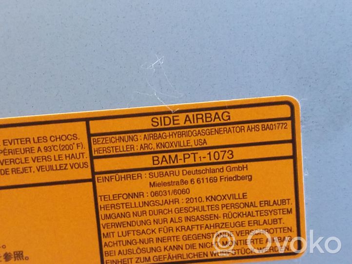 Subaru Forester SH Airbag sedile BA01772