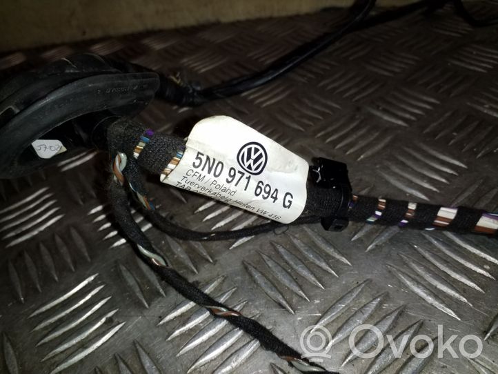 Volkswagen Tiguan Wiązka przewodów drzwi tylnych 5N0971694G