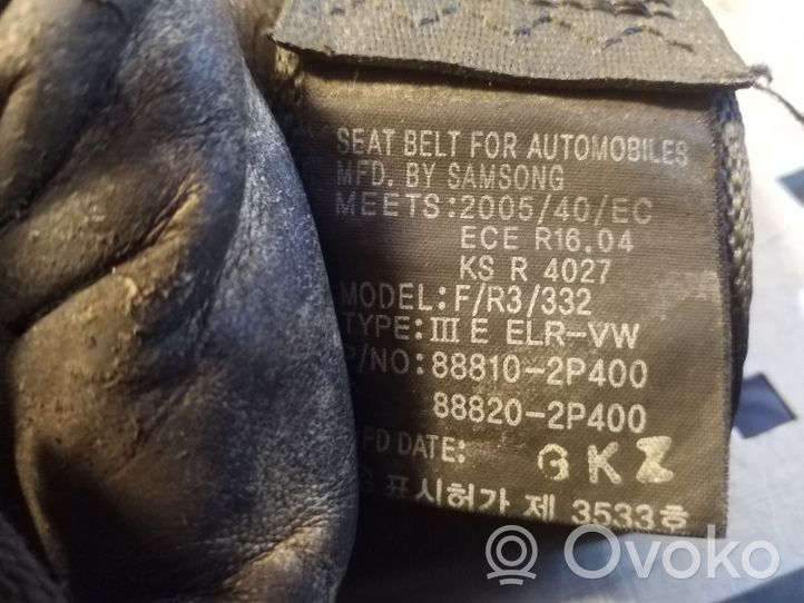 KIA Sorento Ceinture de sécurité avant 888102P400