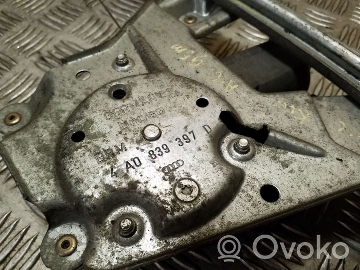 Audi A6 S6 C4 4A Mécanisme lève-vitre de porte arrière avec moteur 4A0839397D