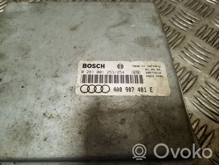 Audi A6 S6 C4 4A Unidad de control/módulo del motor 4A0907401E